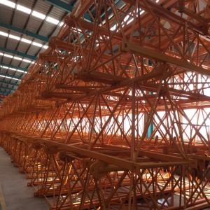 Горячая продажа QTZ50 4ton цена башенный кран